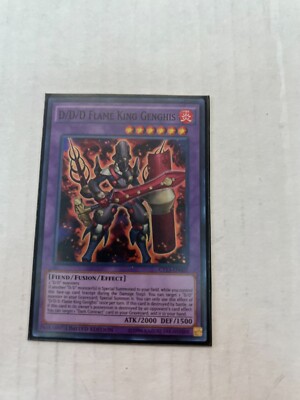 D/D/D Flame King Genghis Super 2016 Mega-Tins Limited ED #CT13-EN005-image