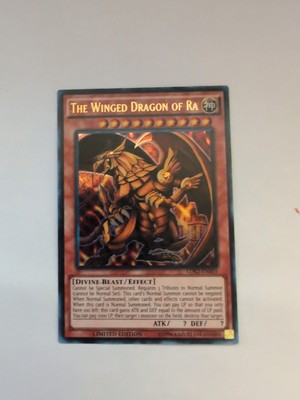 Yugioh The Winged Dragon Of Ra LDK2-ENS03 LIMITED EDITION Ultra Rare Holo NM-image