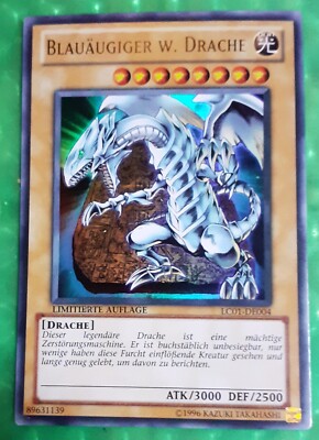 Yu-Gi-Oh LC01, Blue-Eyes w. Dragon, 