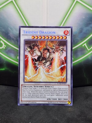 Yugioh Trident Dragion LC5D-EN237 Secret Rare 1st Edition NM-image