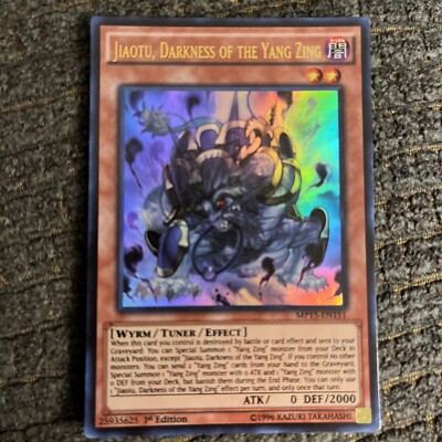 Jiaotu, Darkness of the Yang Zing MP15-EN151 2015 Mega-Tins Mega Pack 1st...-image