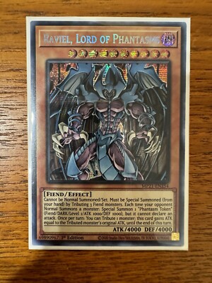 Yugioh Raviel, Lord Of Phantasms  MP21-EN254 Prismatic Secret Rare 1st Ed NM-image