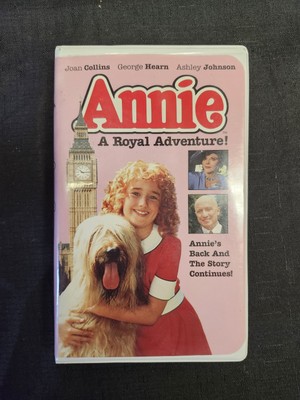 Annie: A Royal Adventure (VHS, 1995, Closed Caption ClamShell Case)-image