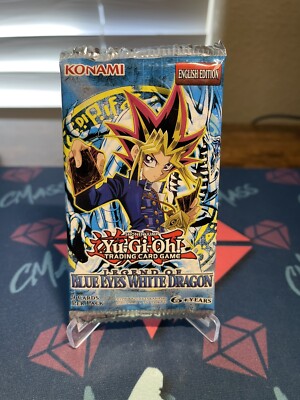 Yugioh Legend of Blue Eyes White Dragon Unlimited English Legendary Booster Pack-image