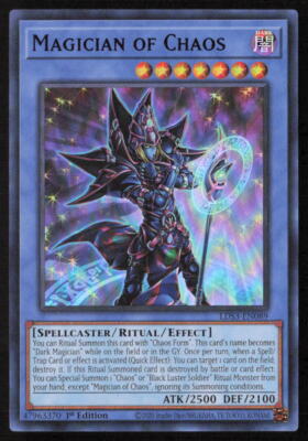 Magician of Chaos (Blue) Legendary Duelists: Season 3 #LDS3-EN089 Ultra Rare-image