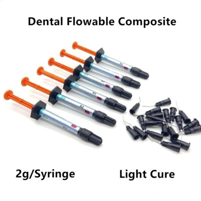 Dental Composite Resin Flowable Polymer-Based Restorative TCOM FLOW Nanohybrid-image