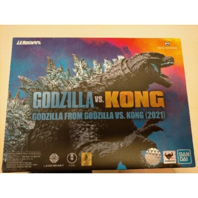 S.H.MonsterArts GODZILLA Figure FROM GODZILLA VS. KONG 2021 BANDAI from Japan-image