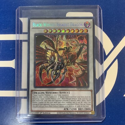 Black-Winged Assault Dragon MP23-EN187 25th Anniversary Tin: Dueling Heroes Mega-image