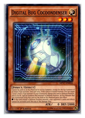2017 Mega-Tins Mega Pack #MP17-EN016 Digital Bug Cocoondenser - 1st Ed.-image