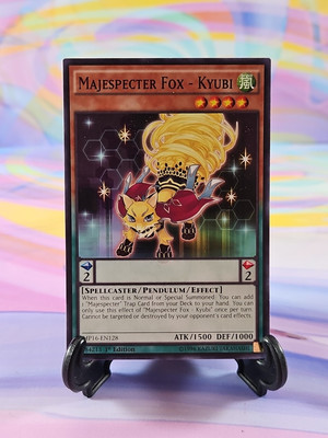 Yu-Gi-Oh TCG Card | Majespecter Fox - Kyubi MP16-EN128 First Edition-image