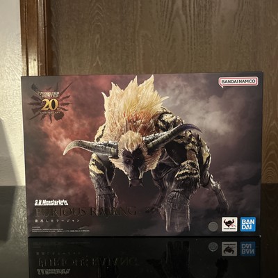 BANDAI S.H.MONSTERARTS MONSTER HUNTER FURIOUS RAJANG ACTION FIGURE-image