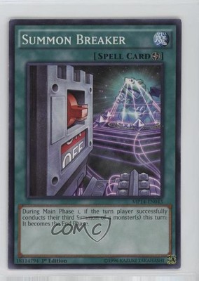 Summon Breaker 1st Ed. YuGiOh Mega-Tins Mega Pack #MP14-EN043 3c7-image
