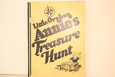 Little Orphan Annie Treasure Hunt Board Game Ovaltine Wander Co 1933 #2-image