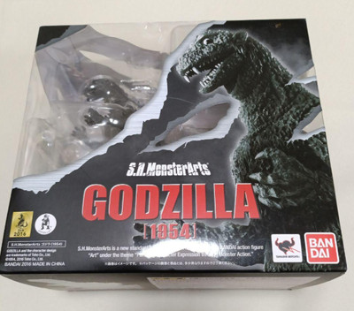 Bandai S.H. MonsterArts Godzilla 1954 Tamashii Nations Figure Used-image