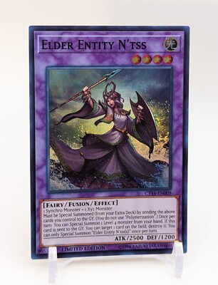 Elder Entity N'tss CT14-EN009 Limited Super Rare - 2017 Mega Tin - Holo NM-image
