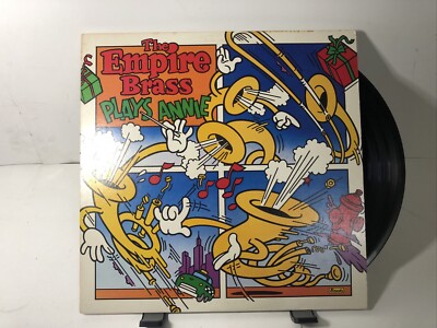 RARE NICE NM The Empire Brass Quintet Plays Annie FC 37624 Promo LP 12in Record-image