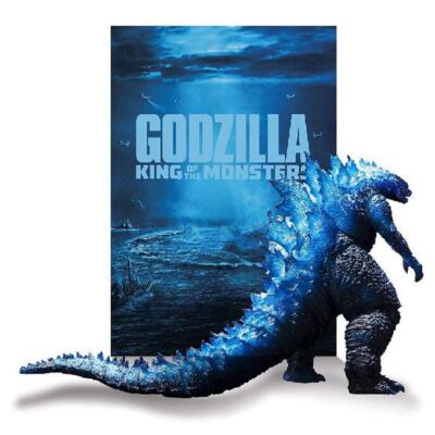 [New/Unopened] S.H.MonsterArts GODZILLA 2019 Poster Color Ver. w/ backsheet-image
