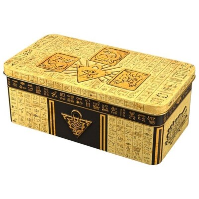 Yu-Gi-Oh! Mega Tin 2022 - Tin of the Pharaoh's Gods EMPTY TIN Card Storage-image