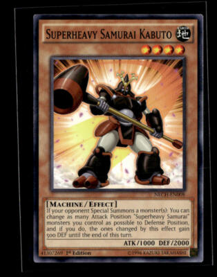 2015 Mega-Tins Mega Pack #MP15-EN132 Superheavy Samurai Kabuto-image