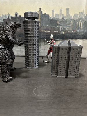 2 Buildings For Neca, S.h Monsterarts, Hiya.-image