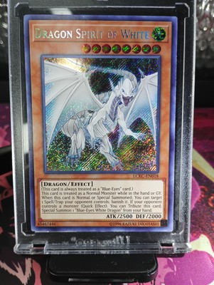 Dragon Spirit of White LCKC-EN018 Yu-Gi-Oh Legendary Collection Kaiba-1st...-image