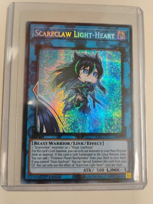 YuGiOh Scareclaw Light-Heart MP23-EN136 1st Edition Prismatic Secret Rare-image