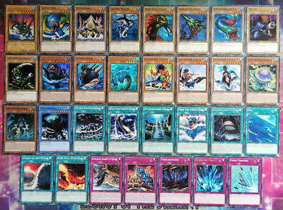 MAKO TSUNAMI LEGENDARY FISHERMAN DECK Ocean,Kairyu-Shin,Mega,Fortress Whale Yu-Gi-Oh-image