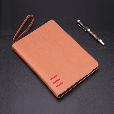 A5 Faux Leather Zipper Journal Notebook Refillable Paper Writing Diary 200 Pages-image