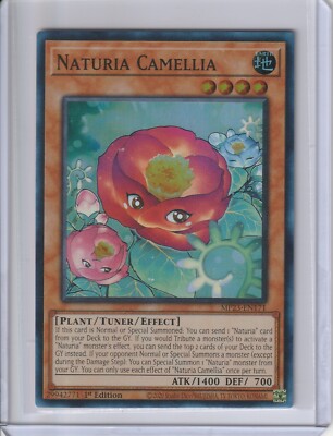 Naturia Camellia MP23-EN171 25th Anniversary Tin: Dueling Heroes Mega Pack-image