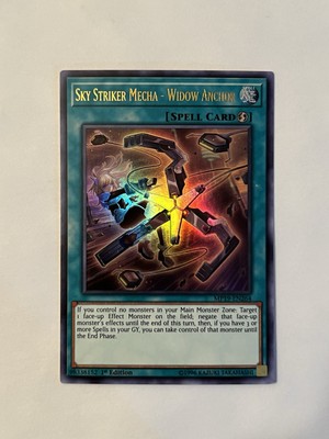 Sky Striker Mecha - Widow Anchor MP19-EN264 2019 Gold Sarcophagus Tin Mega Pack-image