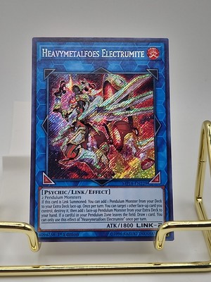 Yugioh Heavymetalfoes Electrumite MP18-EN229 Secret Rare 1st Ed Near Mint-image
