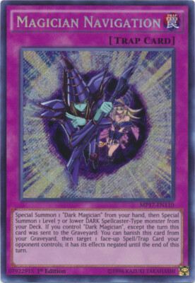 Magician Navigation - MP17-EN110 - Secret Rare - 1st Edition x1 - Near Mint-image