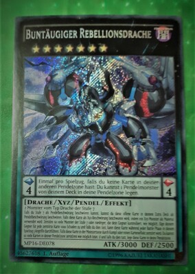Yu-Gi-Oh MP16, Variegated-Eyes Rebellion Dragon, 