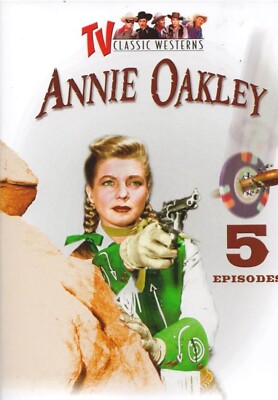 Annie Oakley DVD 5 Episodes 2008 Brand NEW Factory Sealed Classic Western-image