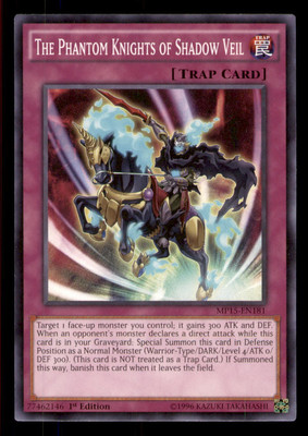 Yugioh The Phantom Knights of Shadow Veil #MP15-EN181 2015 Mega Pack LP-image