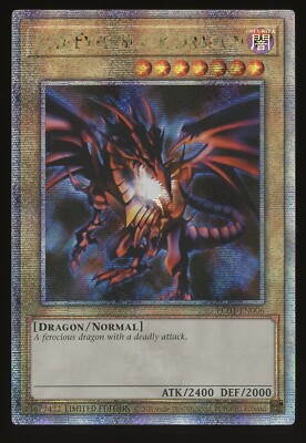 Yugioh Red-Eyes Black Dragon LC01-EN006 Quarter Century Secret Rare Limited NM-image