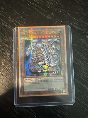 Blue-Eyes White Dragon (Quarter Century Secret Rare) LC01-EN004 Legendary Colle-image