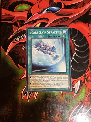 YuGiOh Spell Card Scareclaw Straddle MP23-EN139 1st Edition Near Mint Mega Pack-image