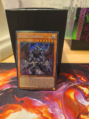 Bystial Saronir MP23-EN158 25th Anniversary Tin: Dueling Heroes Mega 1st Edition-image