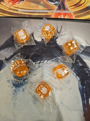 YUGIOH! Orange JUNK SYNCHRON  Legendary Season 3 LDS3 6 Dice Sealed LOT Yu-gi-oh-image