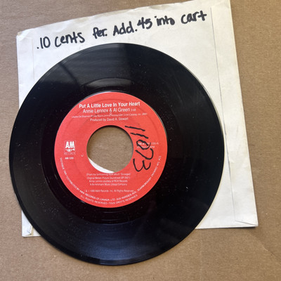 Annie Lennox Al Green put a little love in your heart fears of celestial influen-image