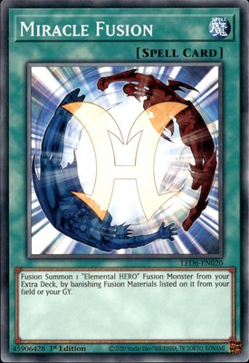 Yu-Gi-Oh! Miracle Fusion LED6-EN020 Common 1st Edition NM-image