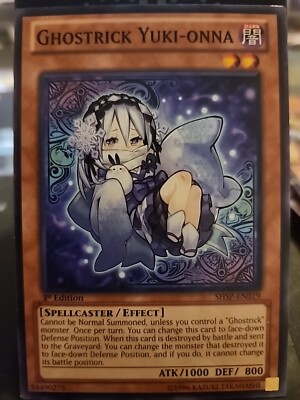 Ghostrick Yuki-Onna - 1st Edition - Yugioh Dark Monster - Vintage-image