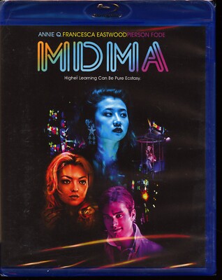 Blu-Ray: MDMA (2017). Annie Q., Francesca Eastwod, Pierson Fode. NEW SEALED!-image