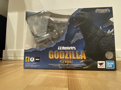 S.H.MonsterArts Godzilla 2004 Godzilla Final Wars Bandai New Figure In Stock Jp-image