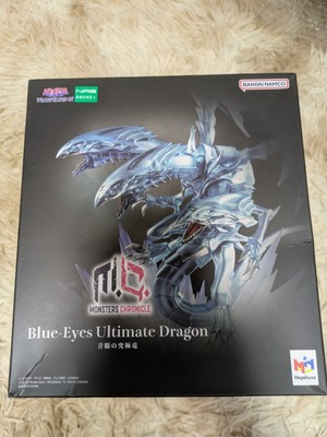 S.H.MonsterArts Blue-Eyes White Dragon Yu-Gi-Oh! Duel Monsters Action Figure SHM-image