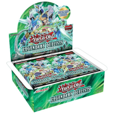 YUGIOH LEGENDARY DUELISTS SYNCHRO STORM LED8 ENGLISH 1st Ed EU *SEALED CASE*-image