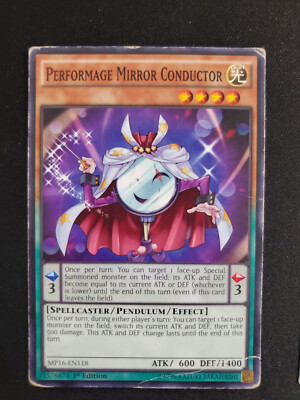 Yu-Gi-Oh! Performage Mirror Conductor MP16-EN118 - HP-image
