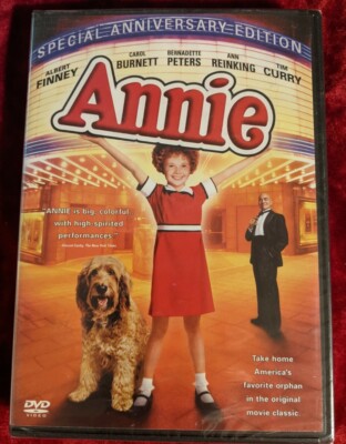 Annie (DVD, 2004, Special Anniversary Edition) Albert Finney - New Sealed-image