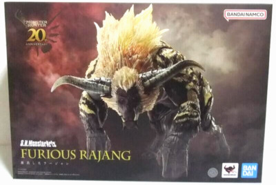 Bandai  S.H.MonsterArts Furious Rajang Monster Hunter Action Figure New In Hand-image